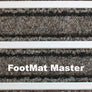 FootMat Master A - Features Aluminium Scraping Inserts