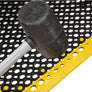 Lanmat CheckMat Grid - heavy duty open grid PVC tiles