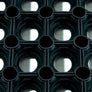 Lanmat RingMat - inbuilt dirt scraper pattern