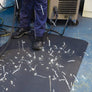 Lanmat SparkMat - heat repellent rubber topped mat