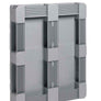 Hygienic Plastic Pallet Heavy Duty Closed Deck UK Size