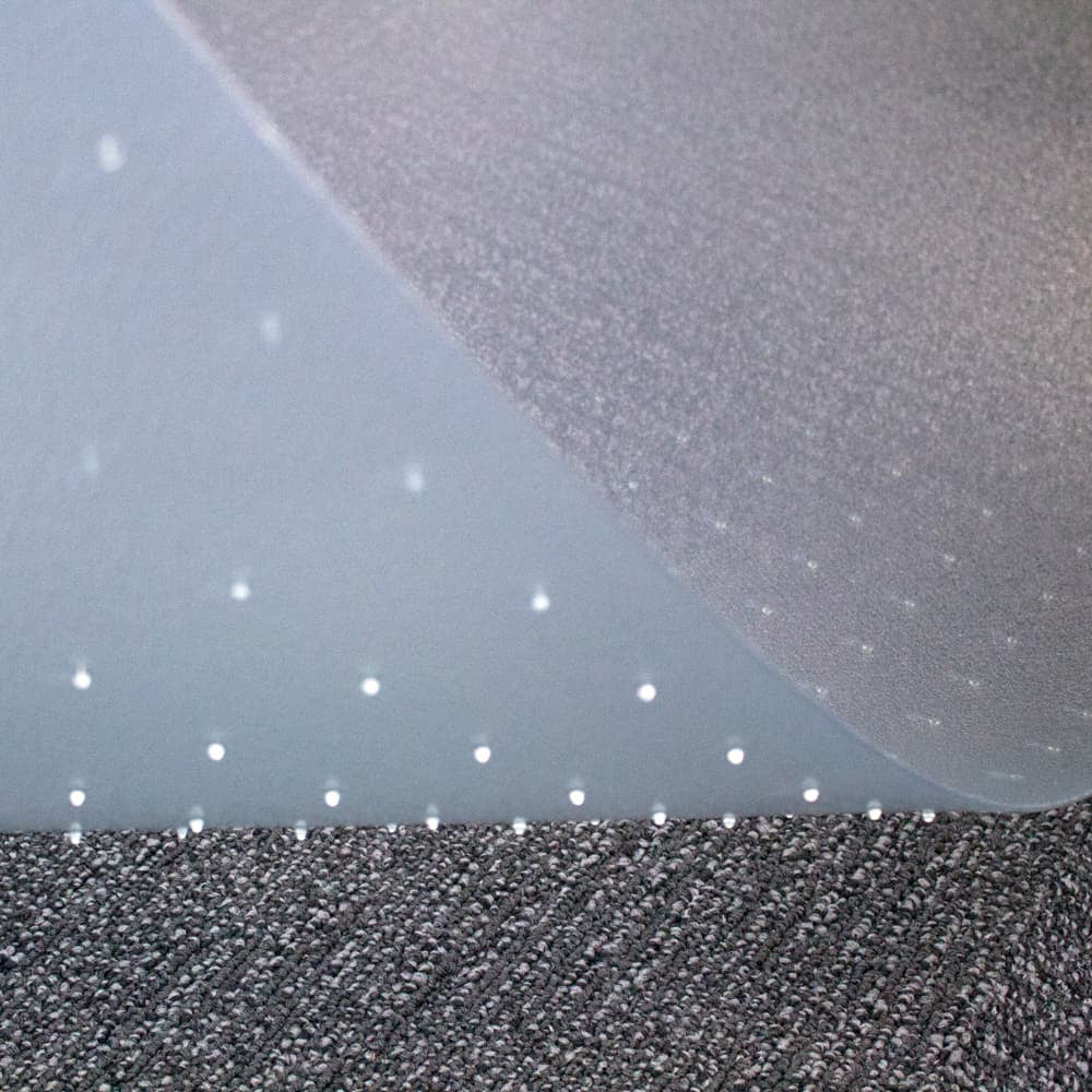 MARLOW Office Chair Mat For Carpet, Anti-Slip Desk Chair Mat With Grippers, 120 X 90cm PVC