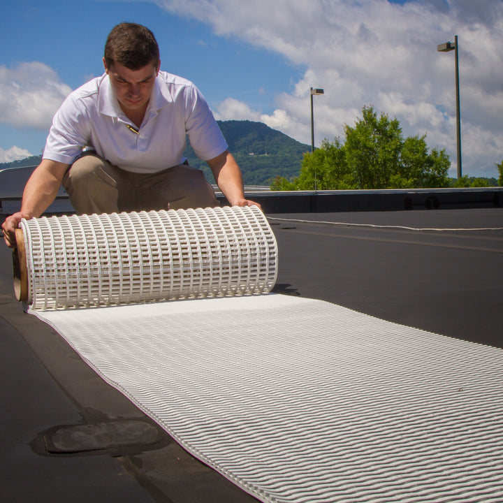 RoofMat TPO - Walkway Matting for TPO and EPDM Flat Roofs