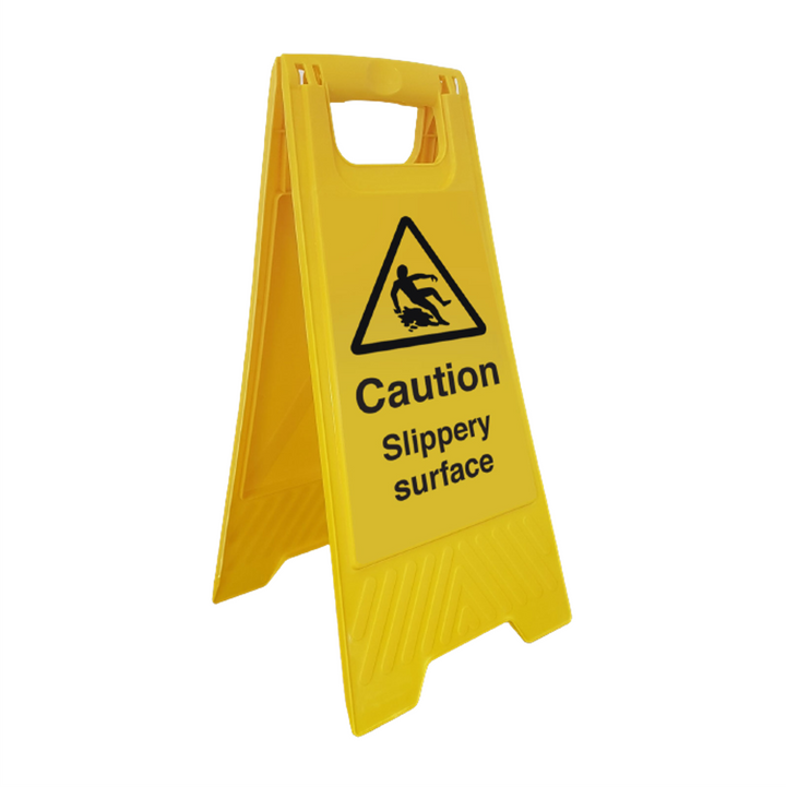 A-Frame Sign - Caution Slippery Surface