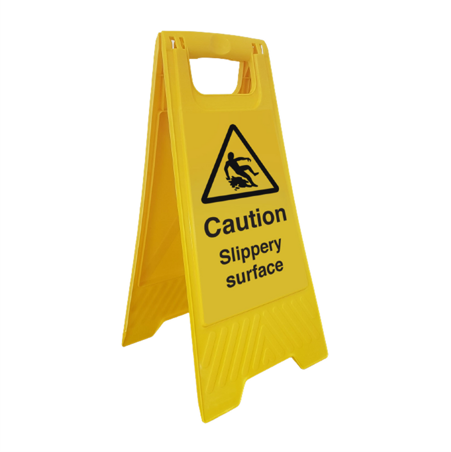 A-Frame Sign - Caution Slippery Surface