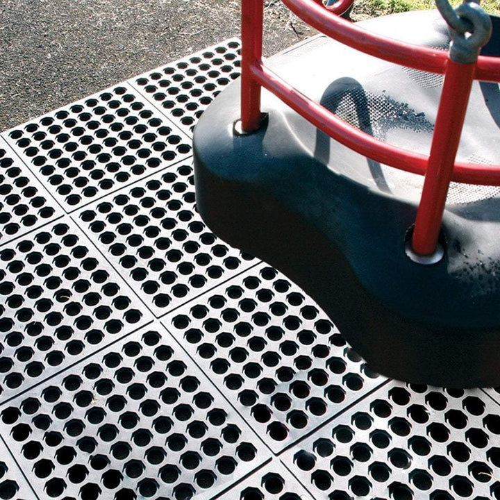 Lanmat ExternoMat - interlocking rubber safety tiles for play areas